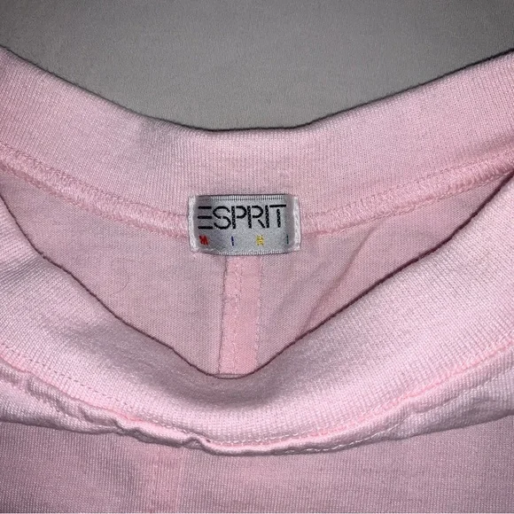 Vintage ESPRIT Pink Circle Skater Skirt Girl’s Summer Pockets Flare Barbiecore - Picture 8 of 12
